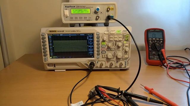 Measuring inductance with an oscilloscope and signal generator смотреть онлайн