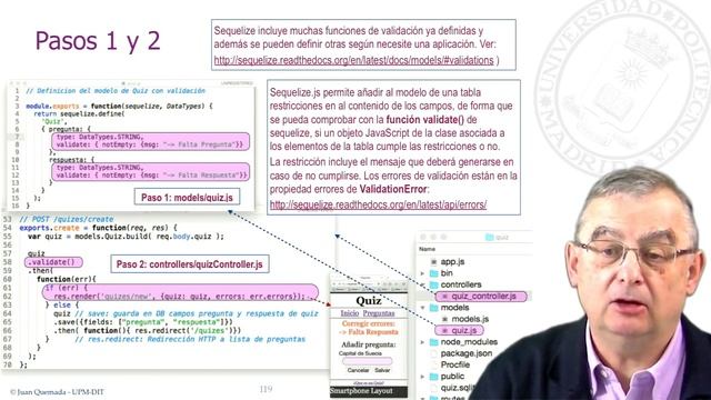 Curso MOOC: Node.JS. Quiz 12. Validación de entradas смотреть онлайн