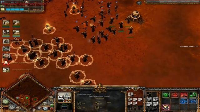 Warhammer 40,000:Dawn of War—SoulStorm.Прохождение игр #100. за Сёстры Битвы.(без комментариев) смотреть онлайн