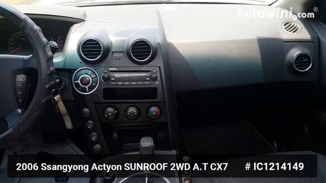 Korean Used Car - 2006 Ssangyong Actyon SUNROOF 2WD A.T CX7 смотреть онлайн