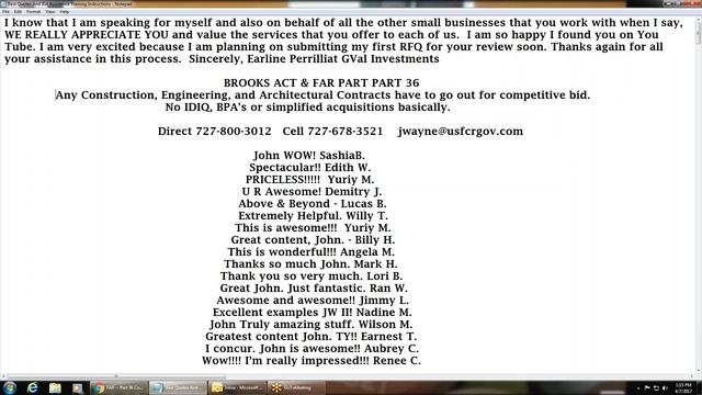 FAR 36 BROOKS ACT F A R Part 36 Federal Acquisition Regulation Part 36 Construction and Architect смотреть онлайн