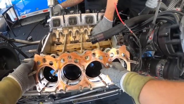 Teardown at #USNats with the Dodge / Mopar Team #PoweredbyPennzoil ? смотреть онлайн