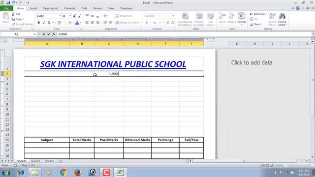 How to create school Marksheet in Microsoft excel смотреть онлайн