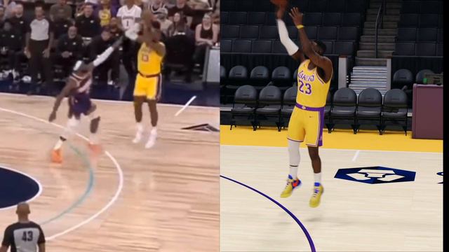 NBA 2K24 LeBron James Jumpshot Fix смотреть онлайн