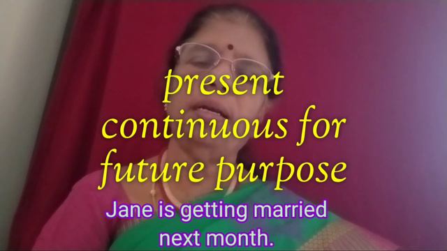 Present continuous tense for future purpose with Tamil translation смотреть онлайн