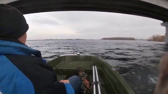 Ловля судака на джиг в конце октября и его поимка смотреть онлайн