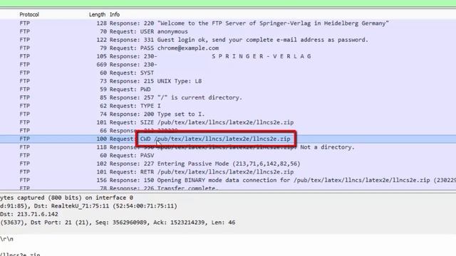 FTP в Wireshark Практика по курсу Компьютерные сети смотреть онлайн