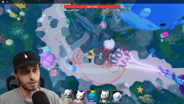 The GOD of the Sea BOSS Payara on HARD MODE in Tower Heroes! смотреть онлайн