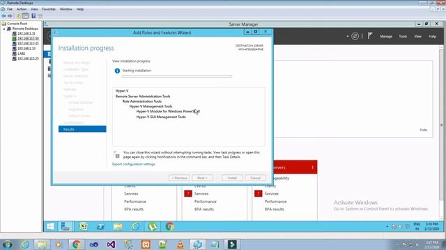 PART 15 HOW TO INSTALL HYPER-V PACKAGE IN WINDOWS SERVER 2012(TAMIL) | TechIT DBA смотреть онлайн