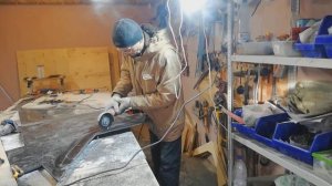 Сборка каркаса лодки из ПНД