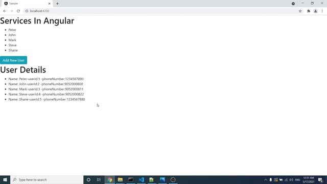 Angular Tutorial - 17 - Dependency Injection смотреть онлайн