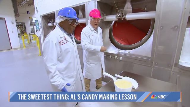 Al Roker Gets A Lesson In The Making Of Candy Corn смотреть онлайн