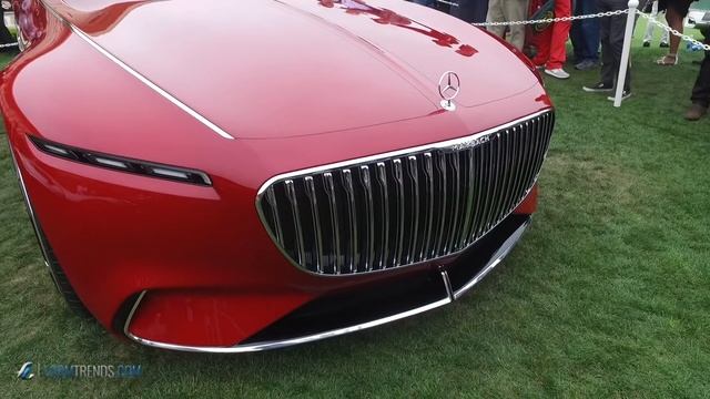 Vision Mercedes-Maybach 6 Design Explained смотреть онлайн