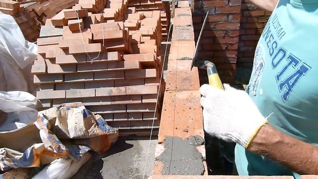приспособление для кладки кирпичных стен...просто быстро удобно..нивок111 смотреть онлайн