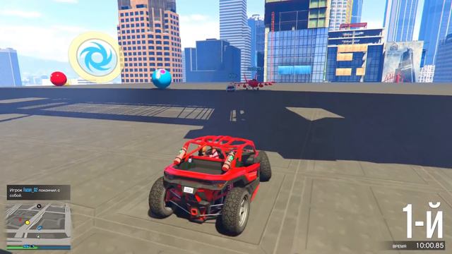 ПИНБОЛЛ НА СПУСКЕ! ЭТО НЕВОЗМОЖНО ПРОЙТИ! 1000 ЛОВУШЕК НА АДСКОМ СПУСКЕ В GTA 5 ONLINE смотреть онлайн