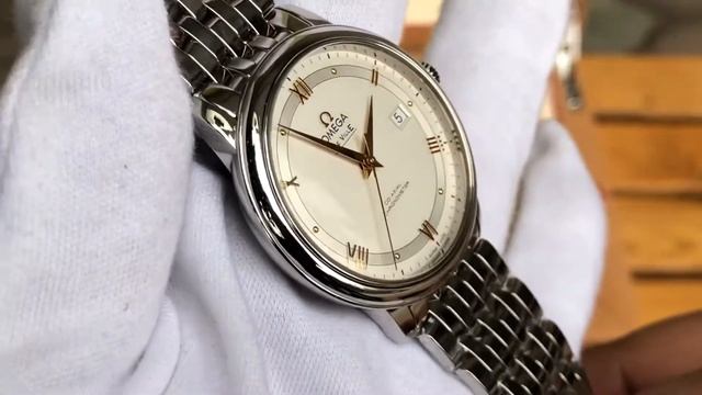 Review - Omega Deville Prestige Co Axial 39,5mm 424 10 40 20 02 004 смотреть онлайн