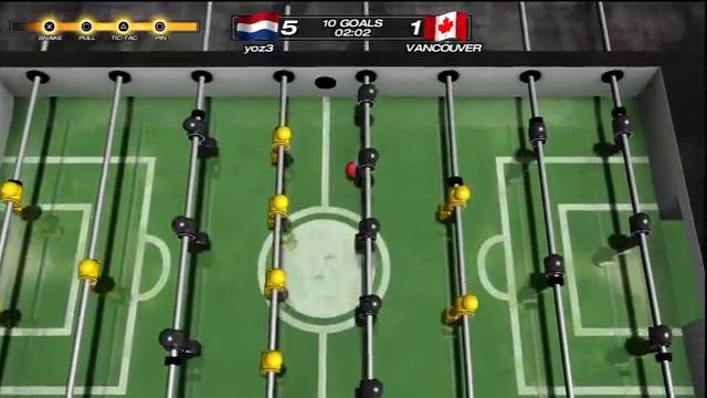 Foosball 2012 Trick ball Game play смотреть онлайн