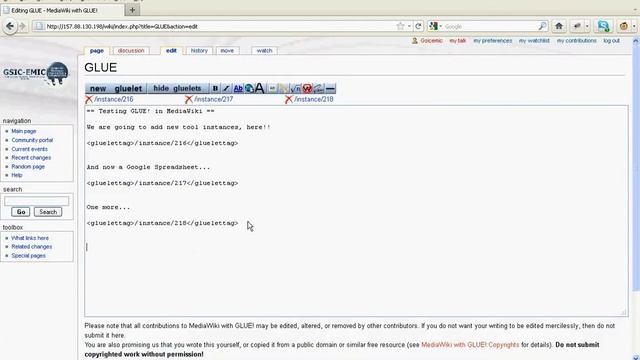 Integration of external tools in MediaWiki with GLUE!.avi смотреть онлайн