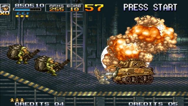 Metal Slug Collection PC [Hack] - Metal Slug 4 Mission 6 (Normal Mode) смотреть онлайн