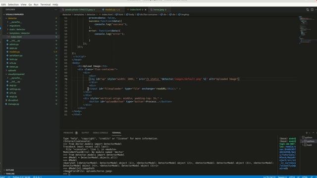 Upload Image using Jqurey Ajax and Django Rest Framework смотреть онлайн