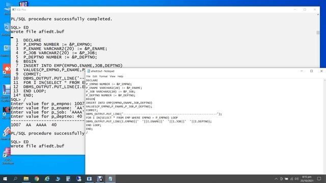 PL SQL lecture 05 2 of 2 смотреть онлайн