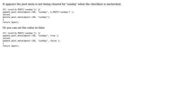 Wordpress: Custom Post type - how to get checkbox to update meta field to null (3 Solutions!!) смотреть онлайн