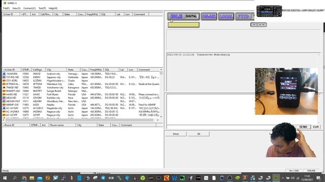 Yaesu ft5d -Wires X -PDN HRI mode смотреть онлайн