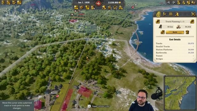 Railway Empire 2 - Ep 1: Tutorial and Campaign Start! смотреть онлайн