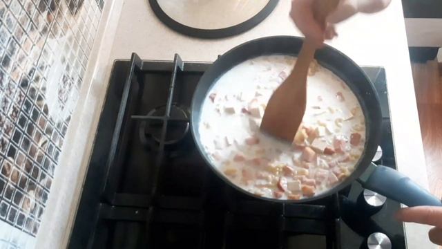 макароны на сковороде!простой рецепт !рецепт для ленивых! смотреть онлайн