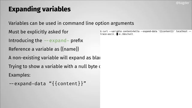 curl command line variables with Daniel Stenberg смотреть онлайн