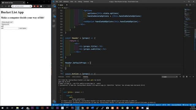 React JS - Stateless Functional Components And Default Props смотреть онлайн