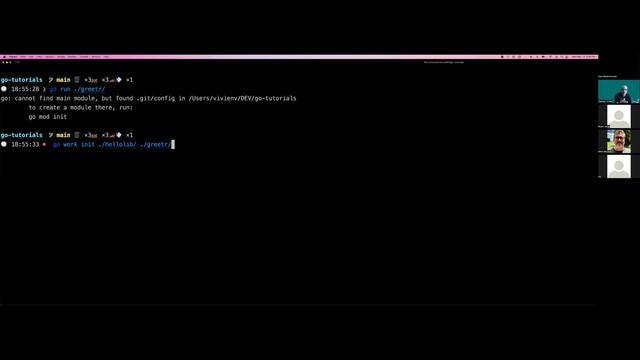 Go 1.18 Workspaces смотреть онлайн