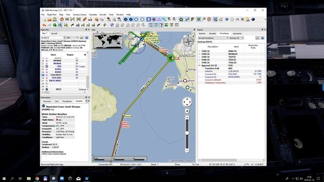 X Plane Little Navmap and Simbrief смотреть онлайн
