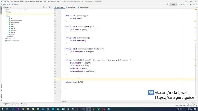 Наследование в Java: Как связаны конструкторы подкласса и суперкласса смотреть онлайн