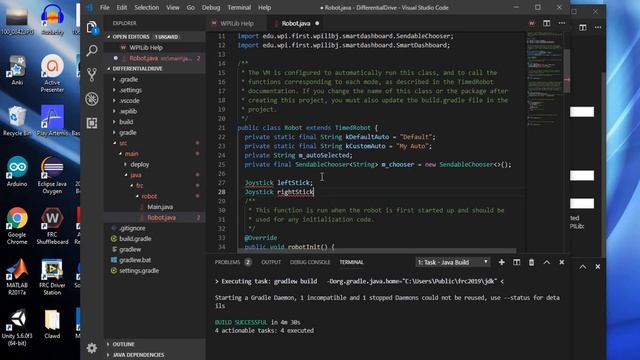 A First Program for Robot Driving in FRC (Java) смотреть онлайн