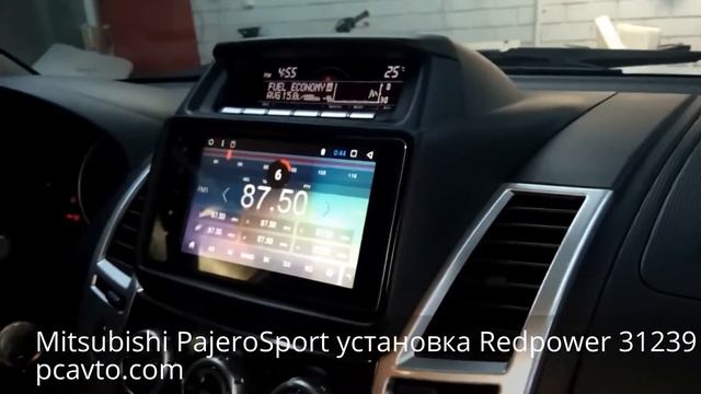 Mitsubishi PajeroSport установка магнитолы на Android
