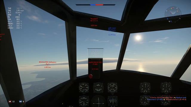 War Thunder PS4. Sunday morning come down. смотреть онлайн