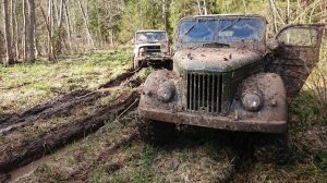 OFF ROAD. Старая заброшенная деревня Бычково. ГАЗ 69, УАЗ «Барс»...