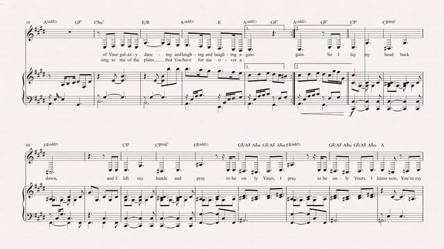 Bari Sax - Only Hope - Mandy Moore Sheet Music, Chords, & Vocals смотреть онлайн