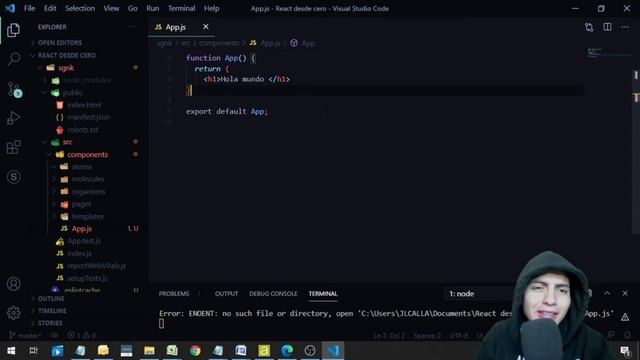 Atomic Design en react смотреть онлайн