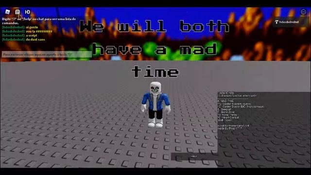 dust sans script roblox V2 смотреть онлайн