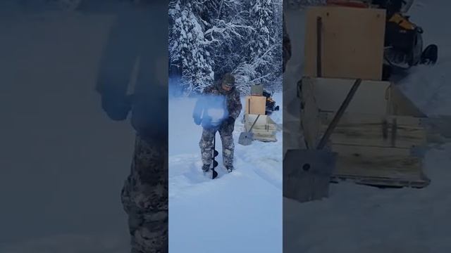 тест, отзыв мотобура Champion AG352 смотреть онлайн