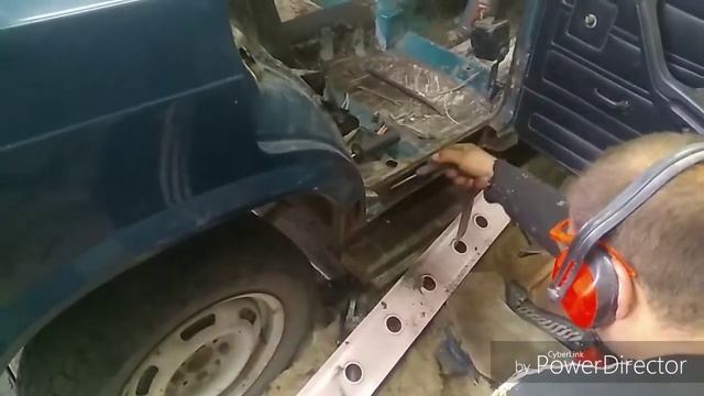 Замена порогов ВАЗ 2107 часть 2 смотреть онлайн