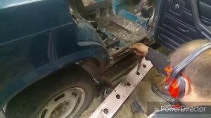 Замена порогов ВАЗ 2107 часть 2