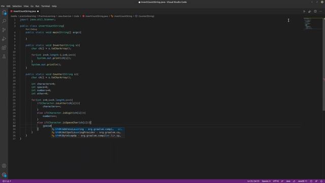 Java Exercise #4 - Invert & Count String смотреть онлайн