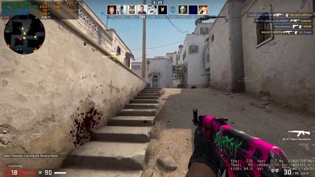 (4K 60fps) CS GO Deathmatch @ RTX 3080 & i9 10900KF (32GB RAM) смотреть онлайн