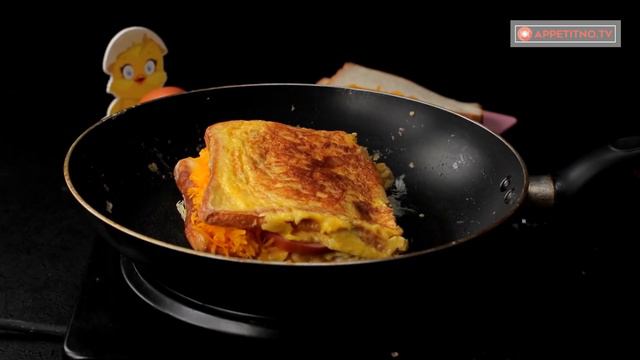 Превратила хлеб в сытный, быстрый, простой и вкусный завтрак. | Appetitno.TV смотреть онлайн