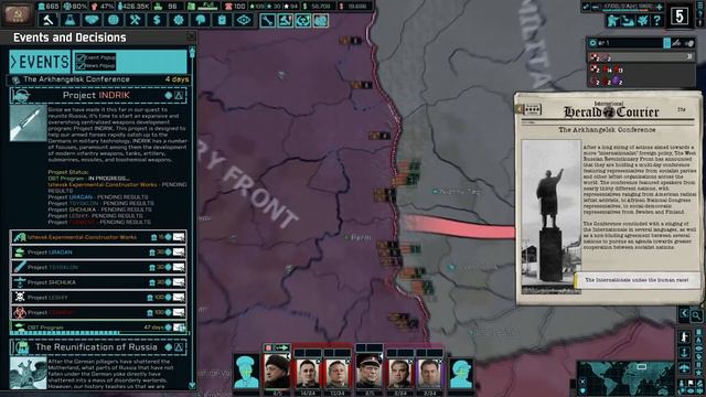 The Frozen Front 6 - WEST RUSSIA (Hearts of Iron 4: The New Order) смотреть онлайн