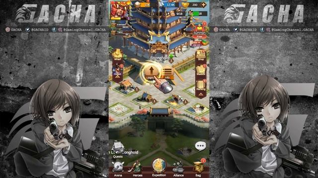 Three Kingdoms & Puzzles: Match 3 RPG (EN) (iOS / Android) Gameplay Review #gacha #threekingdoms