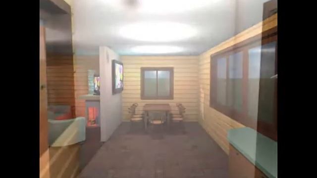 шале 8х8 из бруса с мансардой (внутри ГКЛ) смотреть онлайн